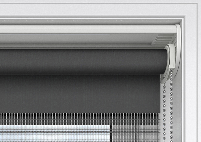 Nightshade, Blue Grey Grain - Twist&Fit Day and Night Blind - Image 9